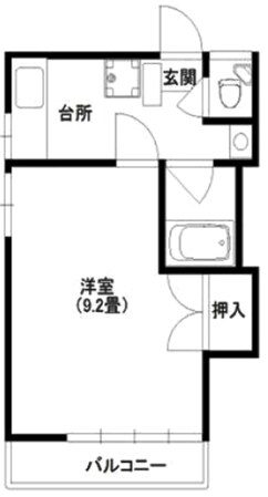 たかつかそうの物件間取画像